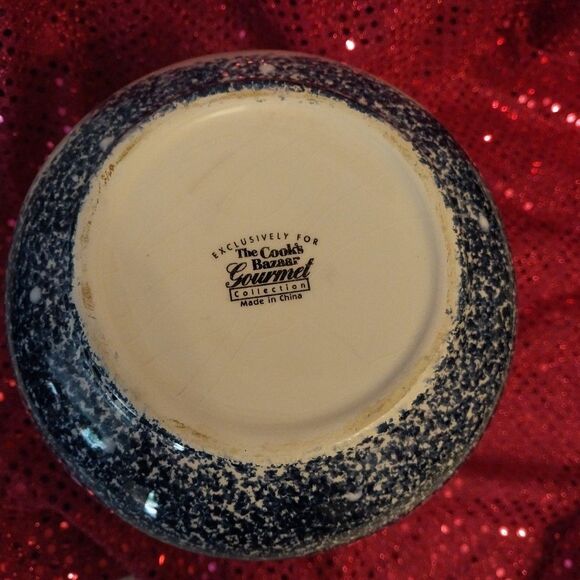 Vtg The Cooks Bazaar Picher 2 Quart Holiday Mountain Lodge Cabin Y2K Winter - Picture 5 of 10